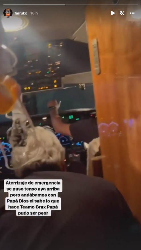 Avión En El Que Viajaba Farruko Sufrió Un Aterrizaje De Emergencia 1 2026 - El Botón Captura De Pantalla 2022 04 20 162452