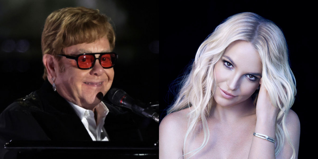 Britney Spears Y Elton John Grabaron Un Video En La Ciudad De México