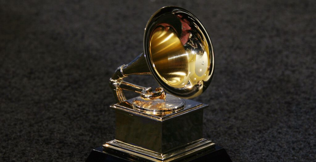 The Trophy Of The Grammy Awards In Los A