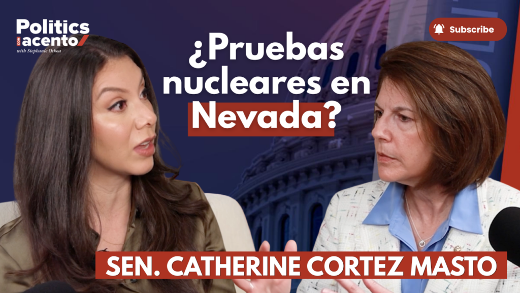 Pca Thumbnail Ytube1 Politics Con Acento Regresa: Marcha ‘No Kings’ Y La Senadora Catherine Cortez Masto - 2026 - El Botón