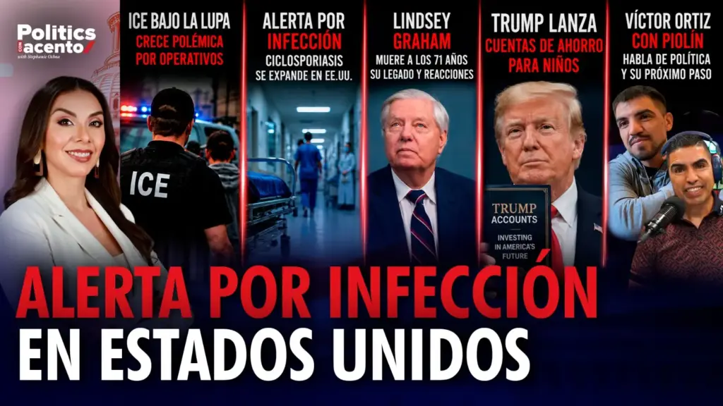 Thumbnail Pca Epis 17 Nuevo Episodio Politics Con Acento: Alerta Por Infección En Estados Unidos - 2026 - El Botón